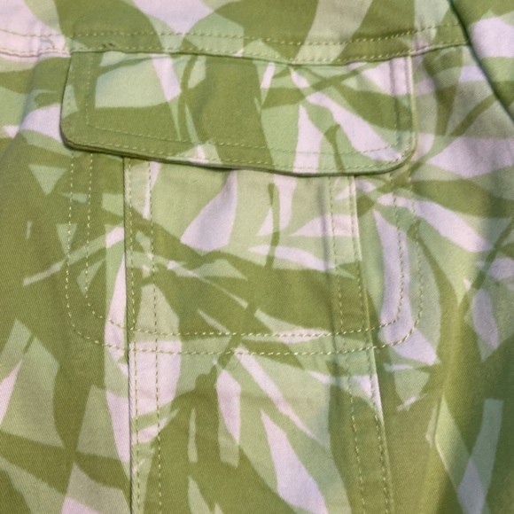 Hearts of Palm Petite Jacket brand new with tags size 12P green and white - Picture 14 of 15